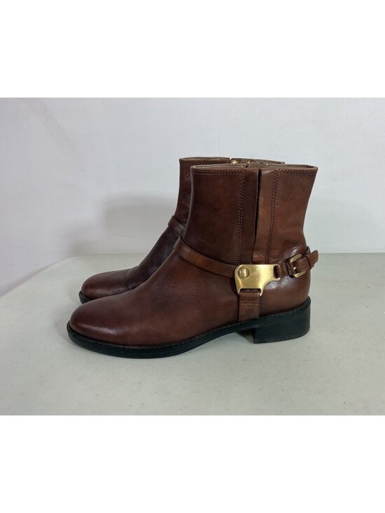 Ecco Shoes - Ecco Leather Ankle Boots Womens 38